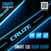 DXSOAUTO SMART LED DOOR SILL SCUFF PLATES SET FOR CHEVROLET CRUZE 2011-14 MNR